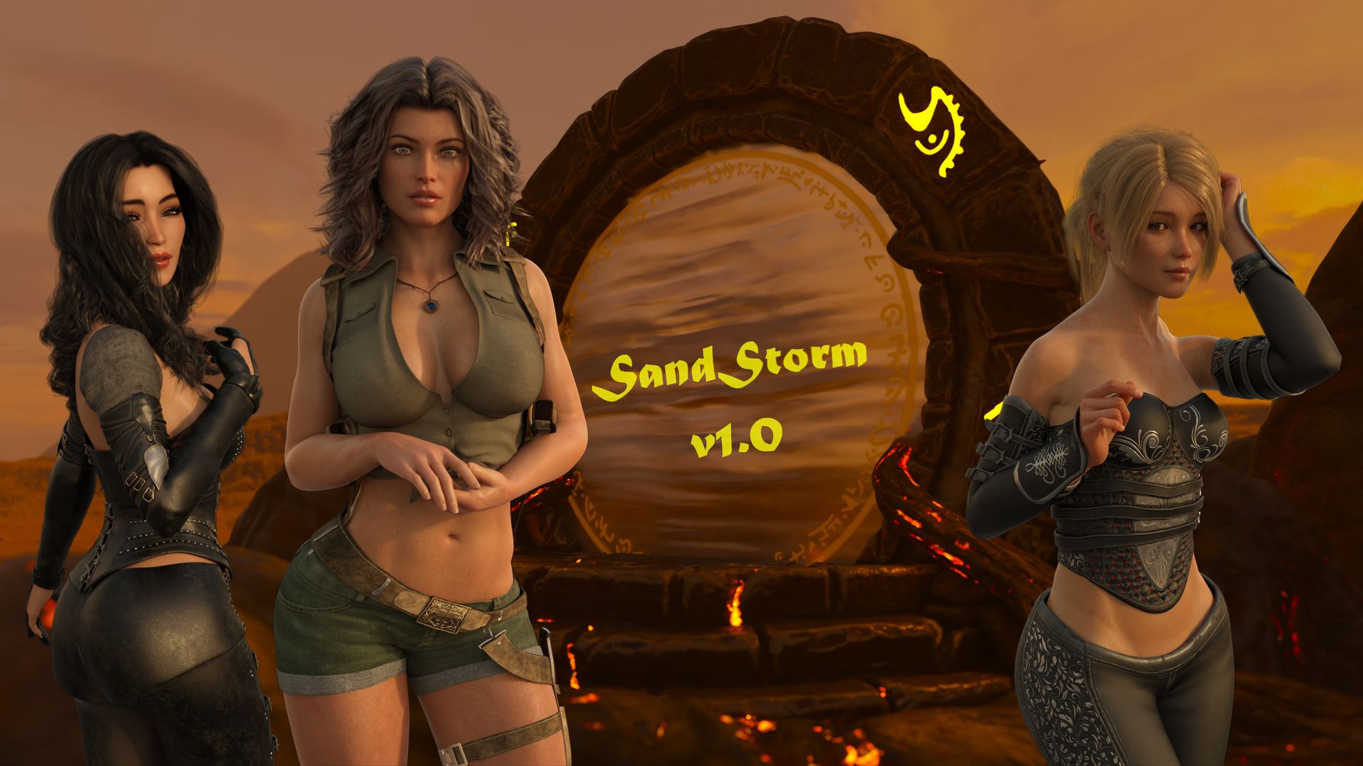 Erastorm Ep.1 SandStorm porn xxx game download cover