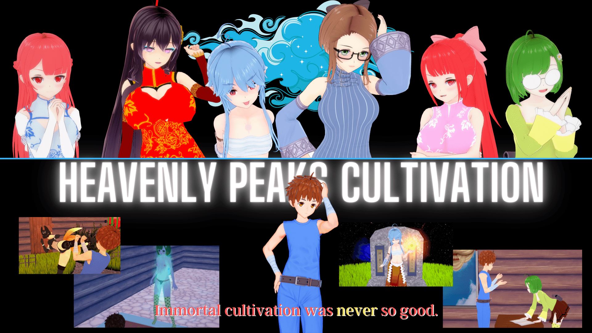 Heavenly Peaks Cultivation porn xxx game download cover