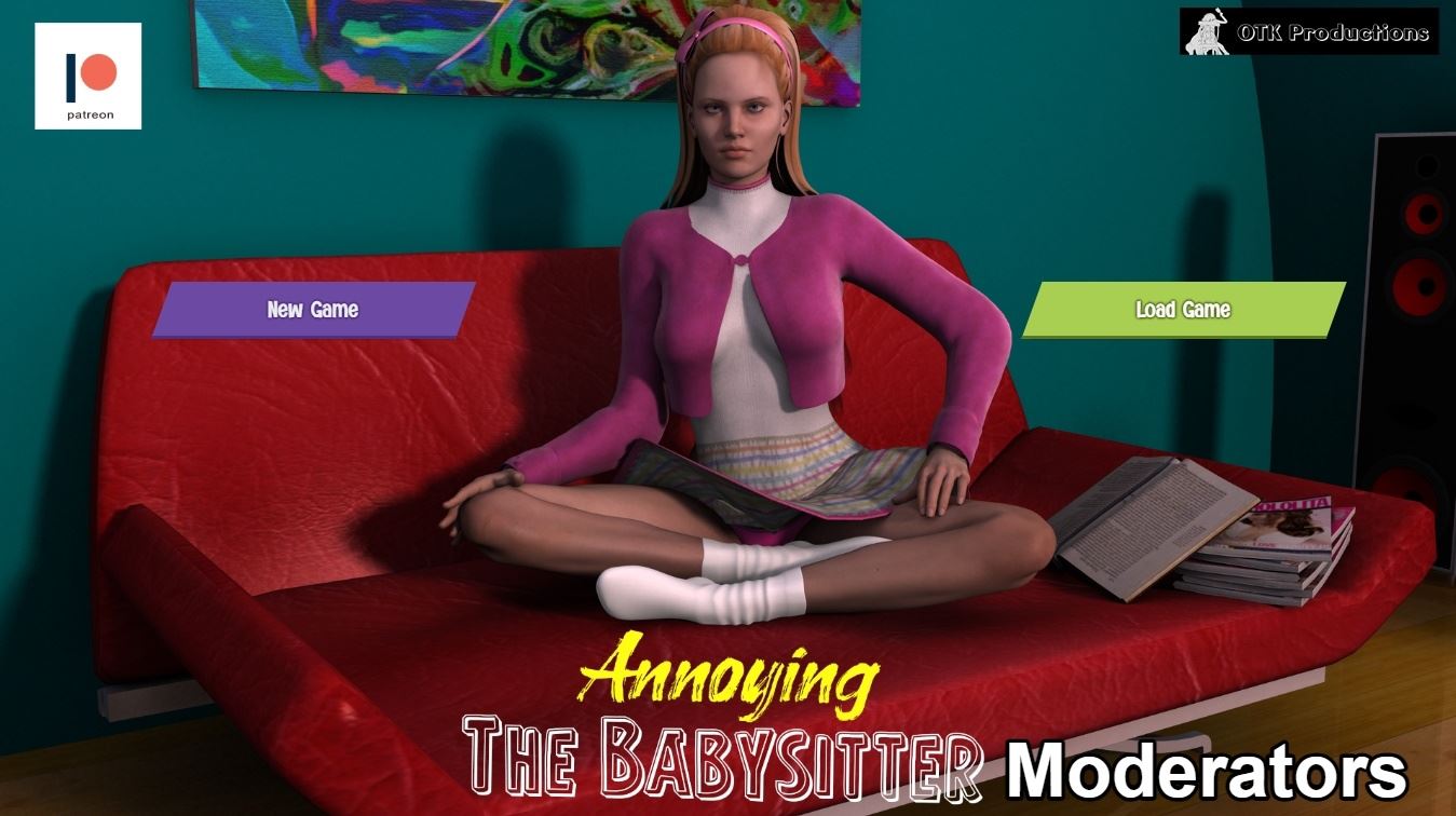 Annoying the Babysitter porn xxx game download cover