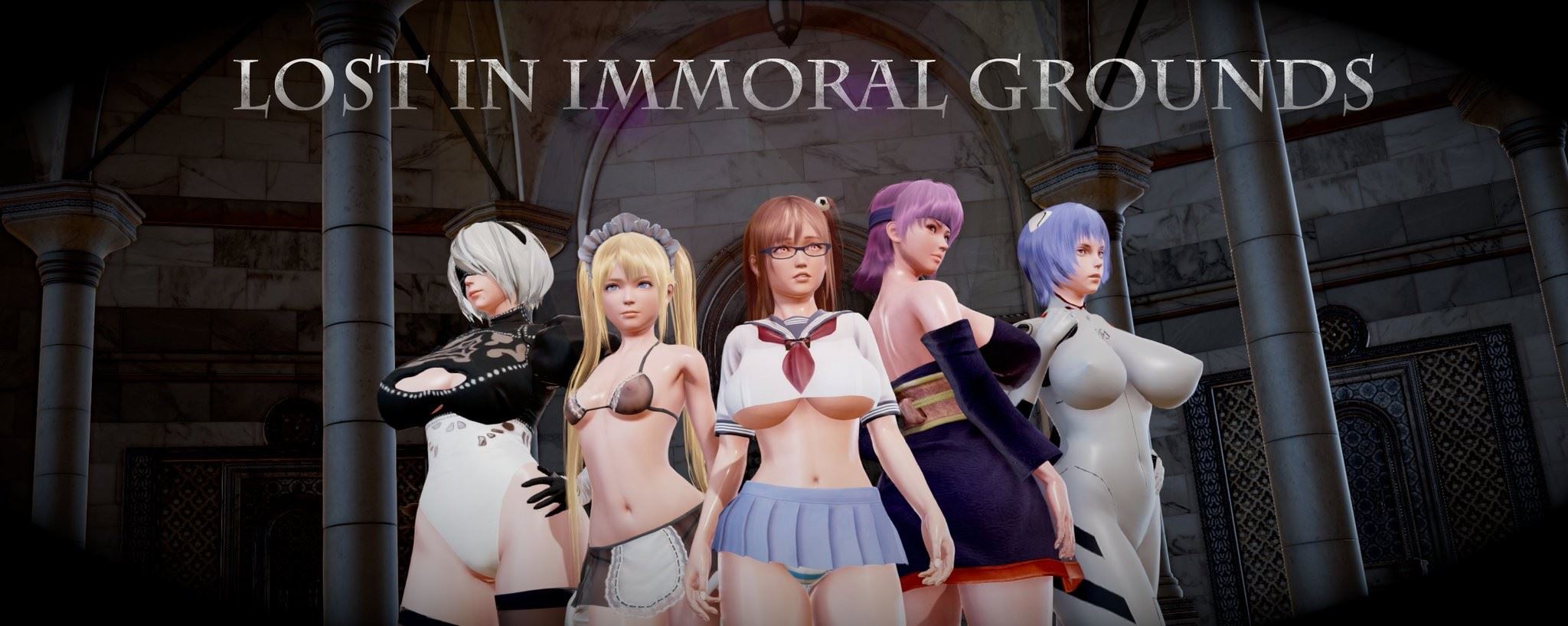 Lost in Immoral Grounds porn xxx game download cover