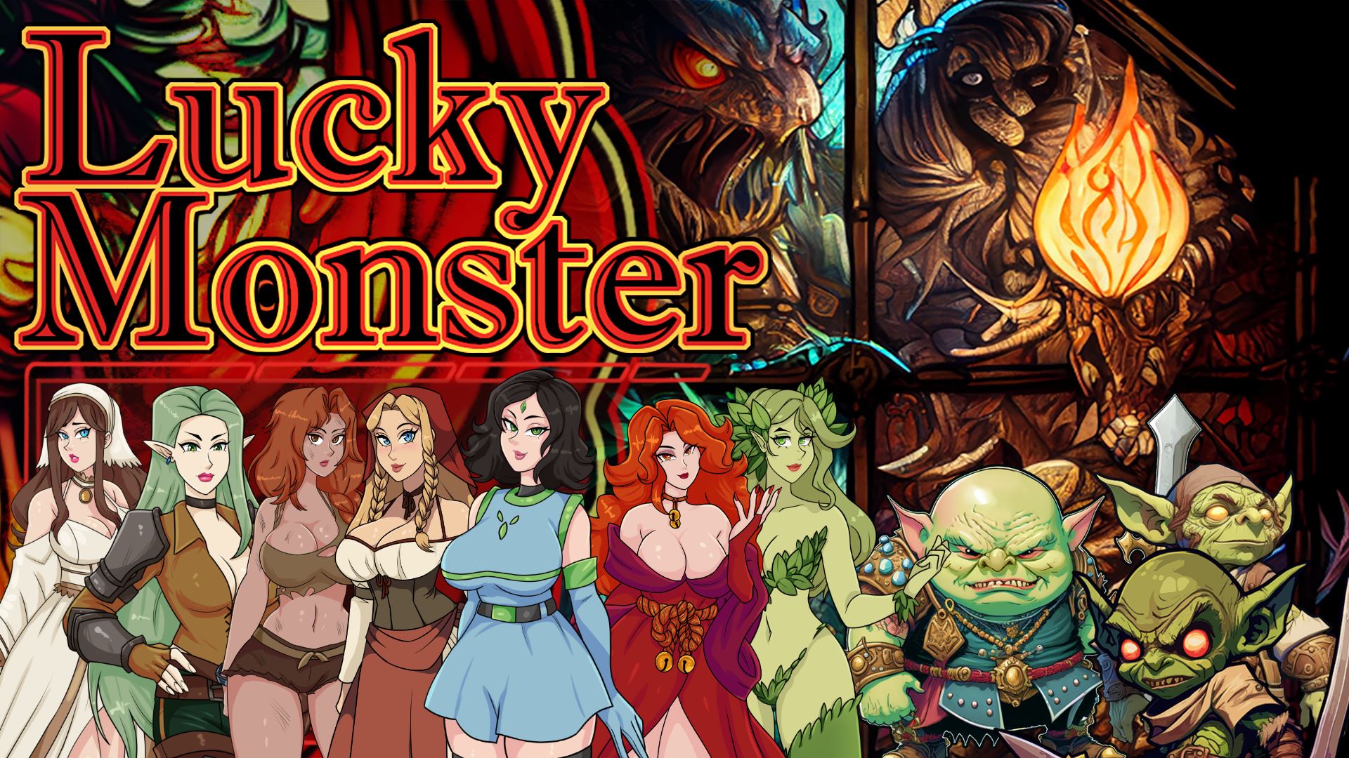 Lucky Monster porn xxx game download cover
