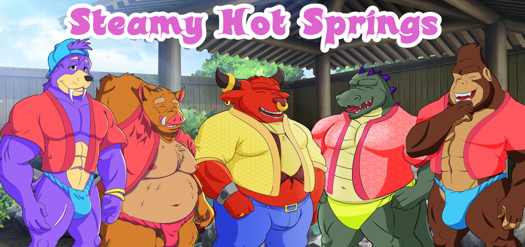 Steamy Hot Springs porn xxx game download cover