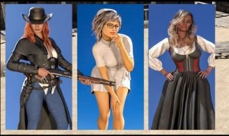 A Lewd Detective in Wild West porn xxx game download cover