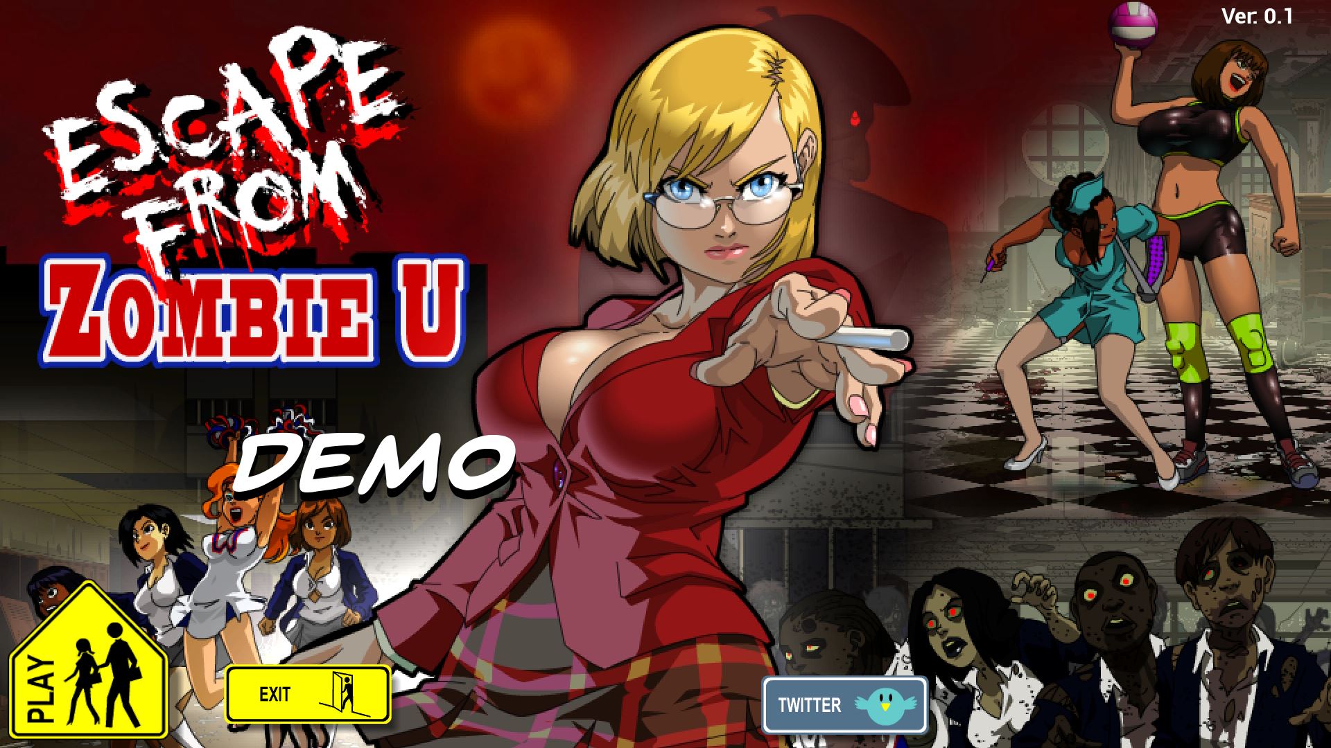 Escape From Zombie U:reloaded porn xxx game download cover