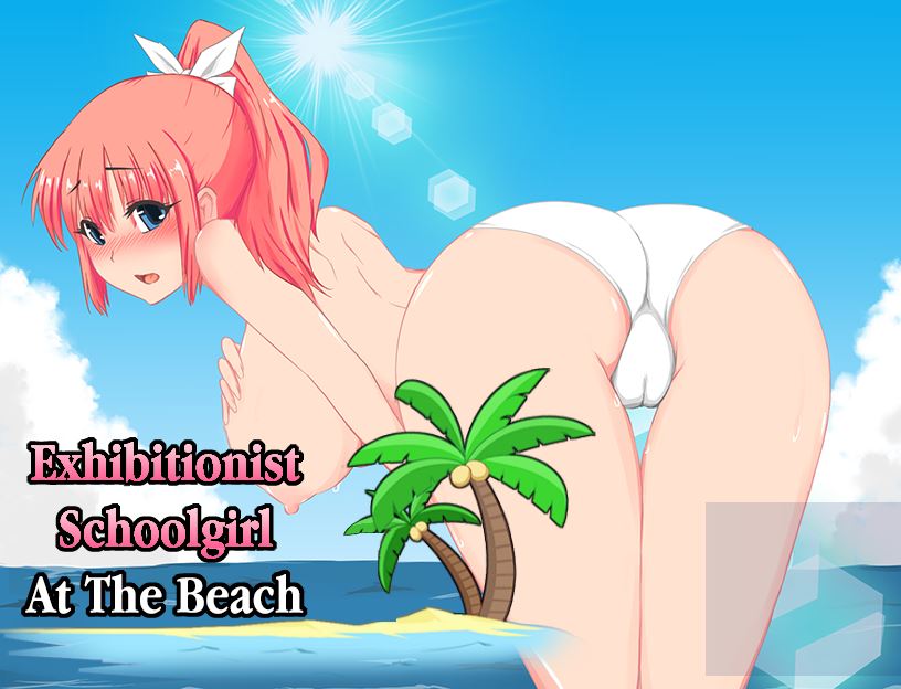 Exhibitionist Schoolgirl At Beach porn xxx game download cover