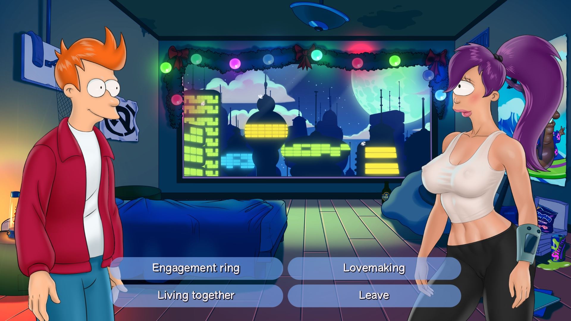 Free Futurama Porn Games - Futurama: Lust in Space Ren'Py Porn Sex Game v.0.19.9 Download for Windows,  MacOS, Linux