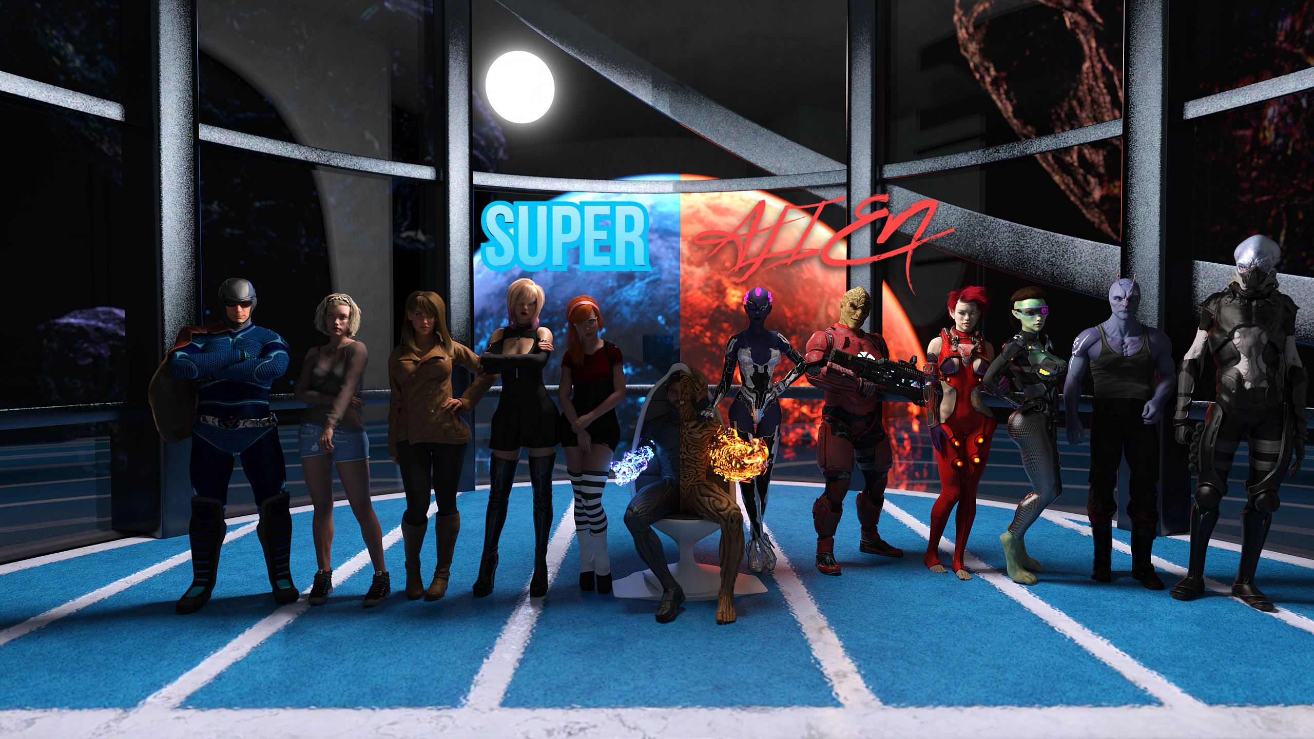 Super Alien porn xxx game download cover