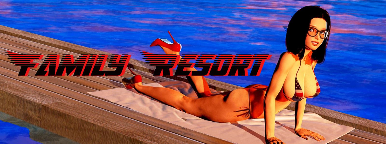 Family Resort porn xxx game download cover