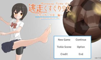 Runaway Tickle Girl: Soccer Girl porn xxx game download cover