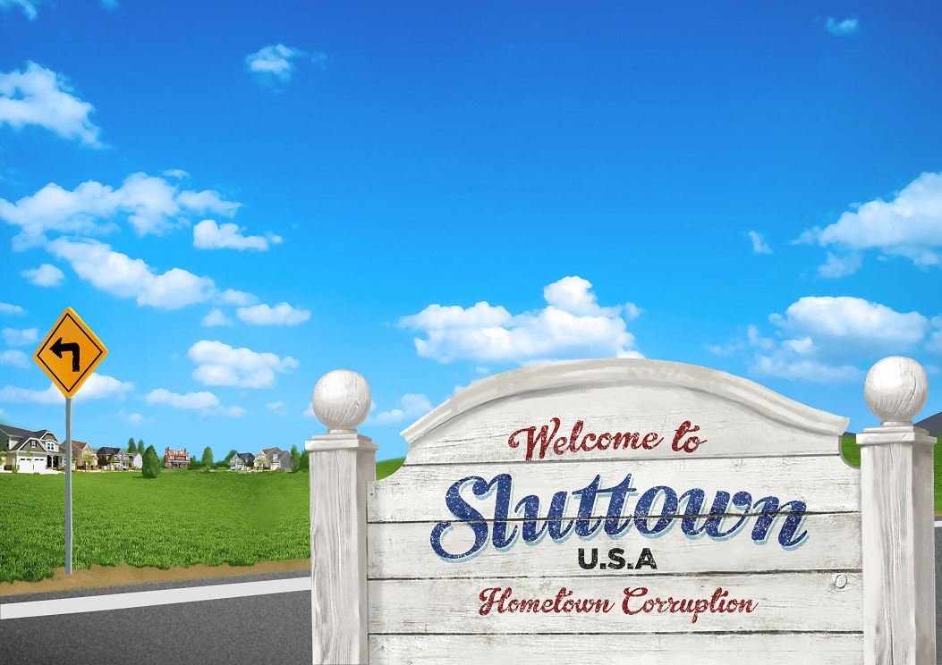 Sluttown USA: Hometown Corruption porn xxx game download cover