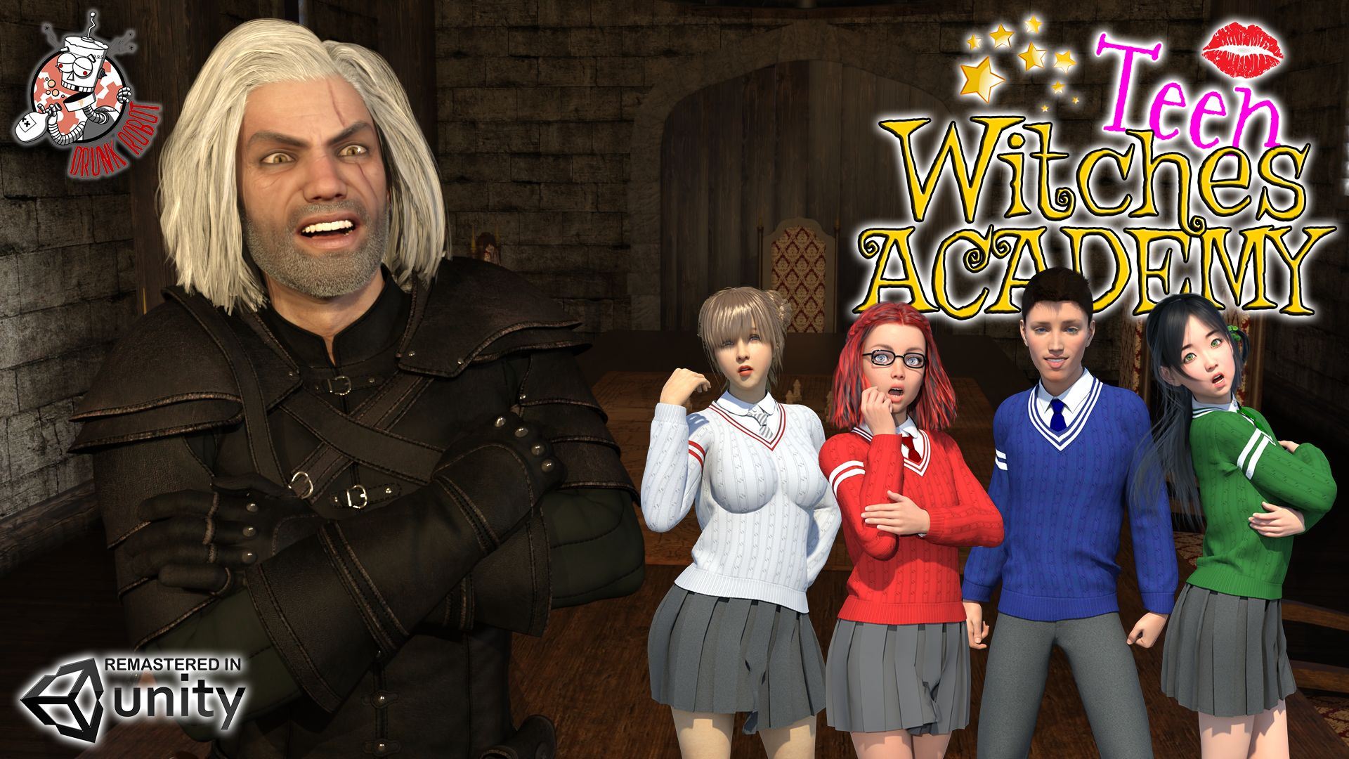 Teen Witches Academy Remastered porn xxx game download cover