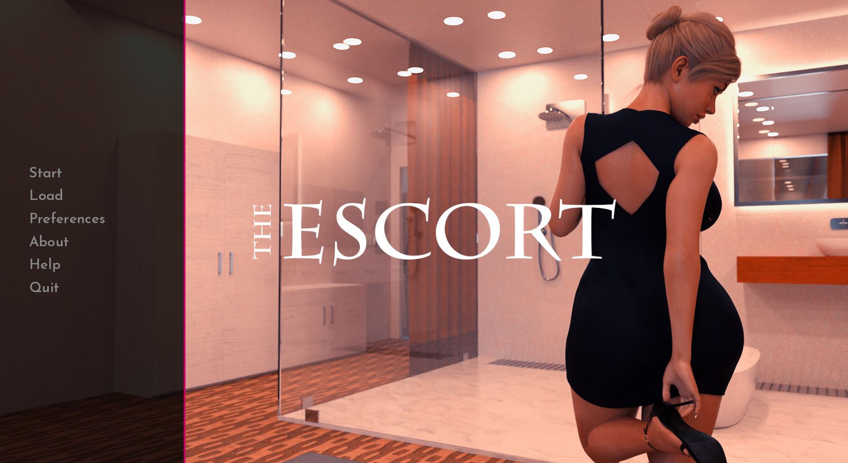 The Escort porn xxx game download cover