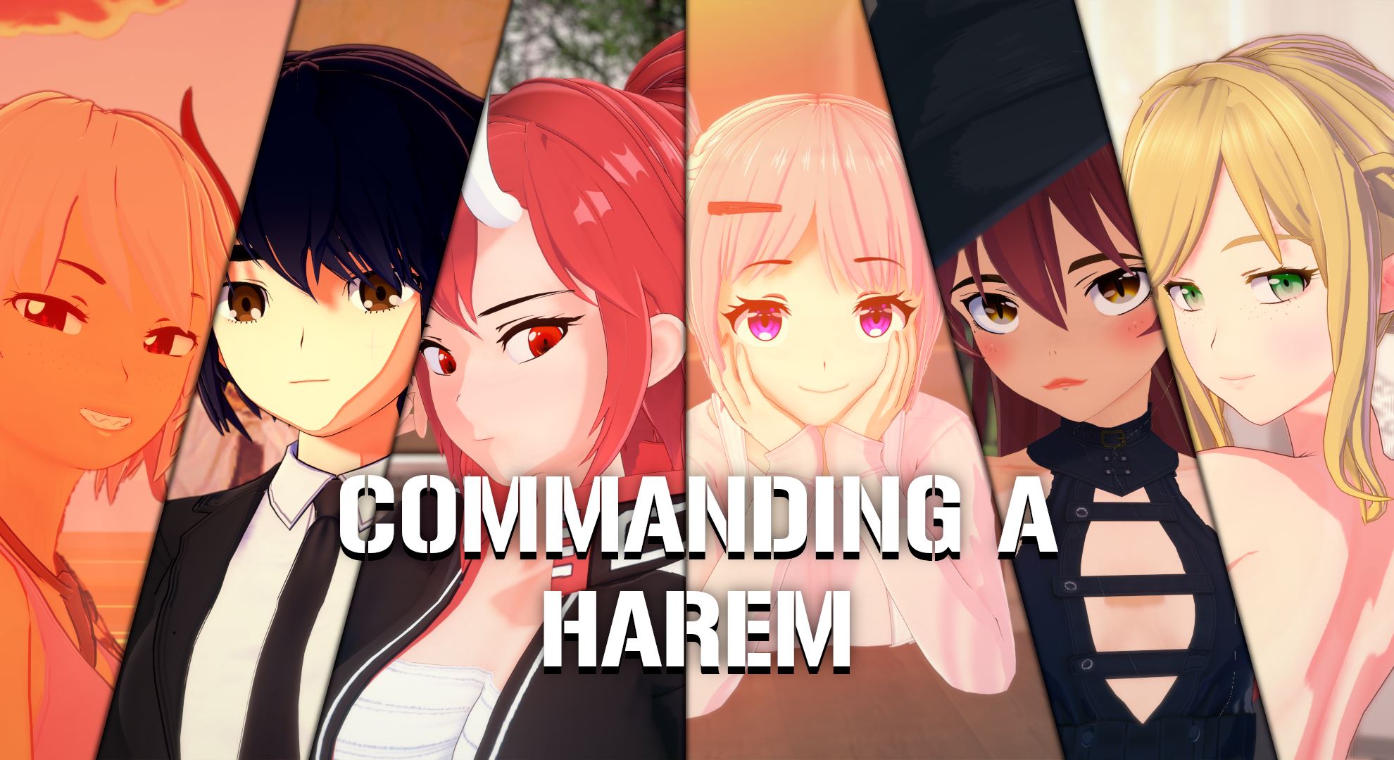 Commanding a Harem porn xxx game download cover