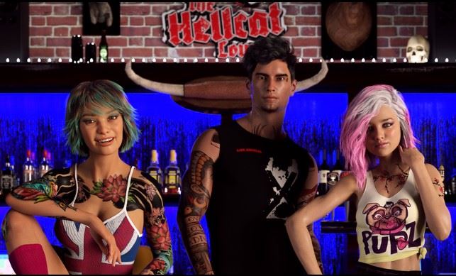 The Hellcat Lounge porn xxx game download cover