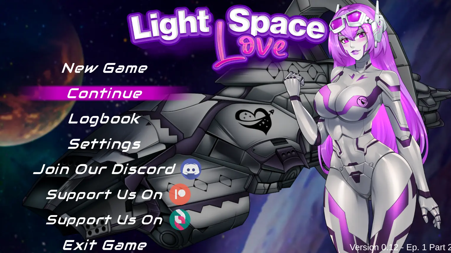 Light-Space Love porn xxx game download cover