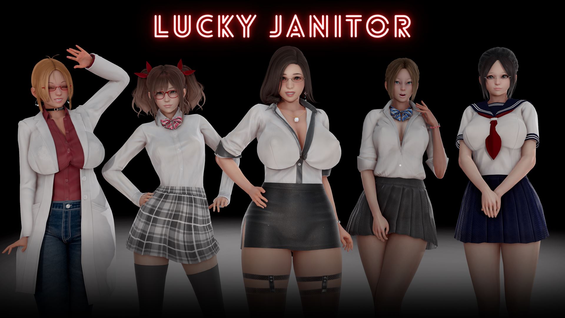 Lucky Janitor porn xxx game download cover