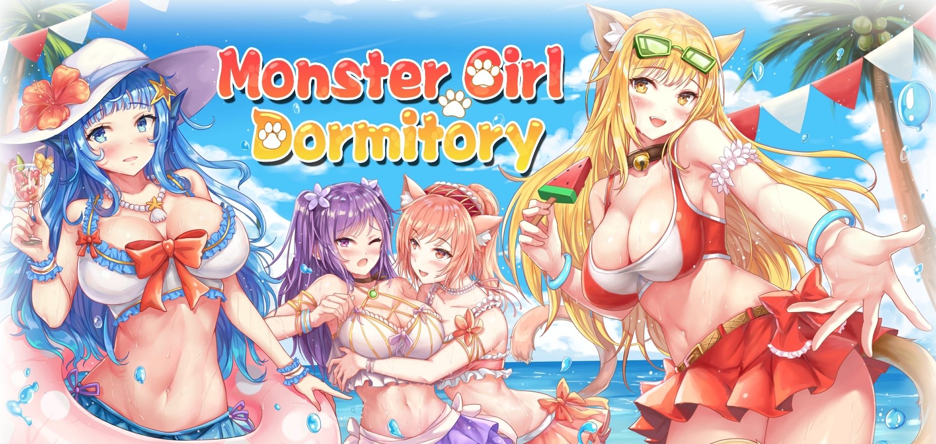 Monster Girl Dormitory porn xxx game download cover