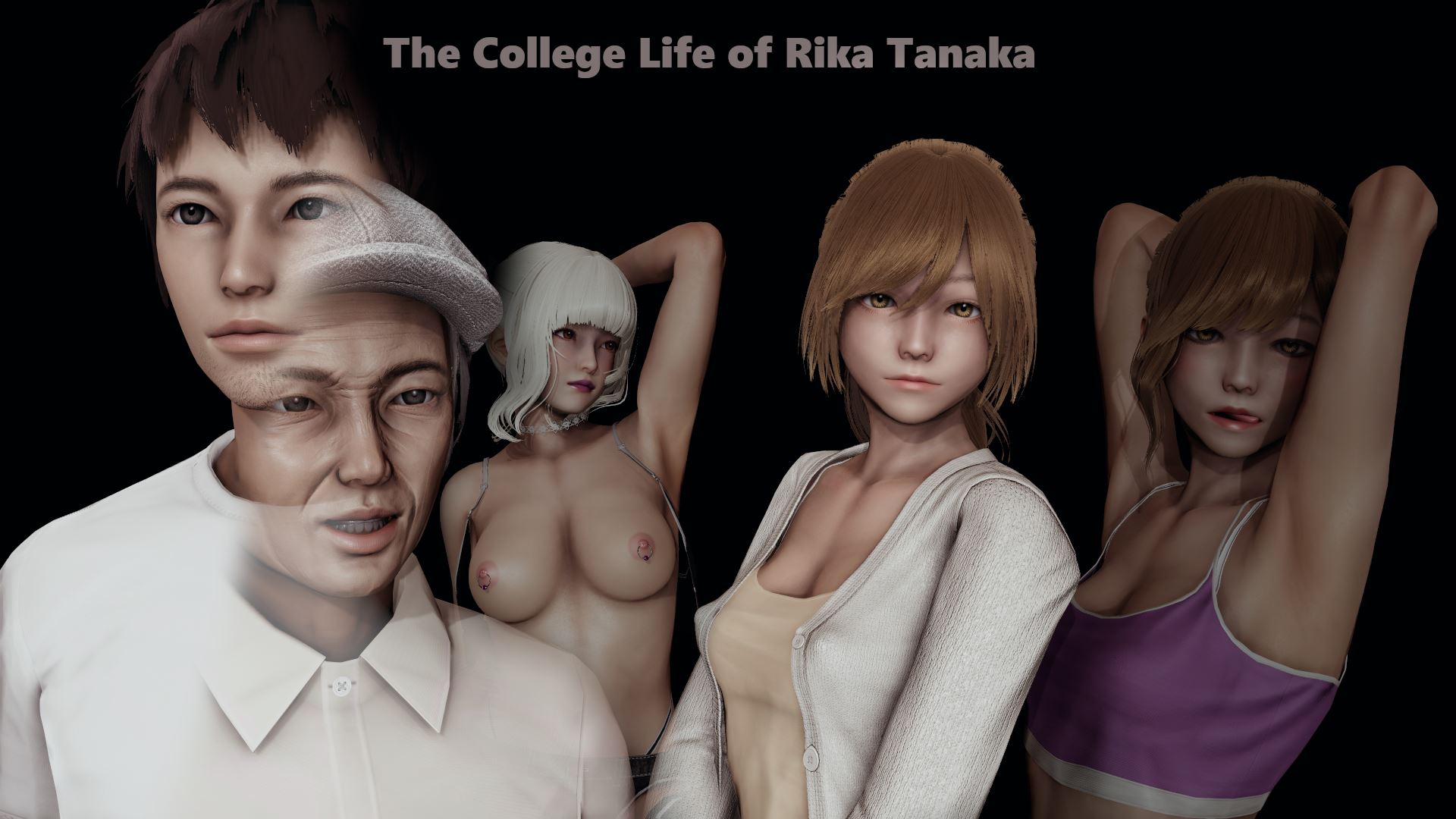 The College Life of Rika Tanaka porn xxx game download cover