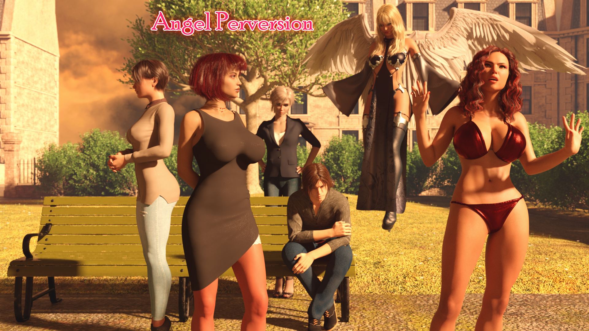 Angel Perversion porn xxx game download cover