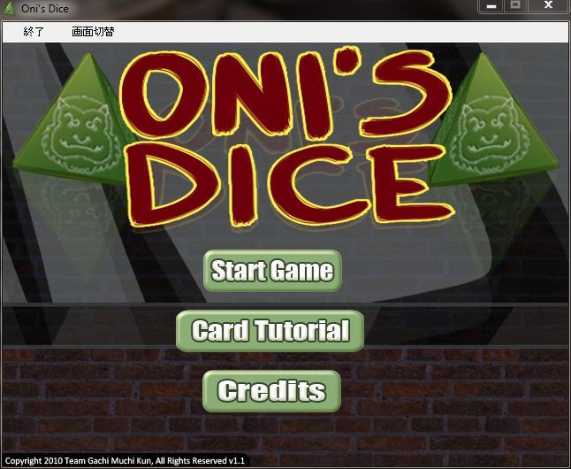 Oni´s Dice porn xxx game download cover