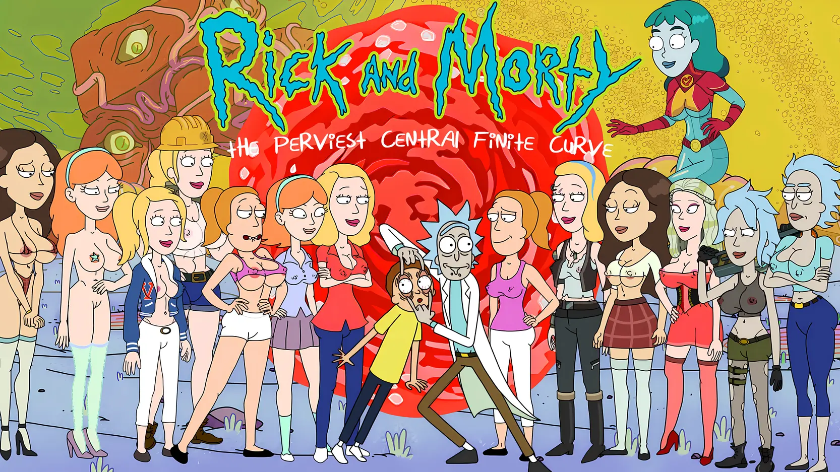 Rick and Morty – The Perviest Central Finite Curve porn xxx game download cover