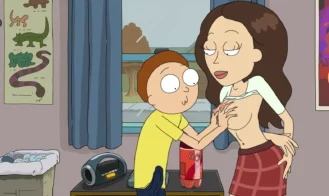 Rick and Morty - The Perviest Central Finite Curve Adult Game Screenshot (1)