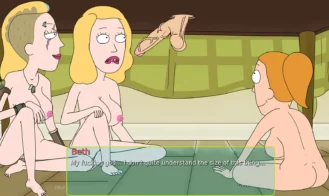 Rick and Morty - The Perviest Central Finite Curve Adult Game Screenshot (5)