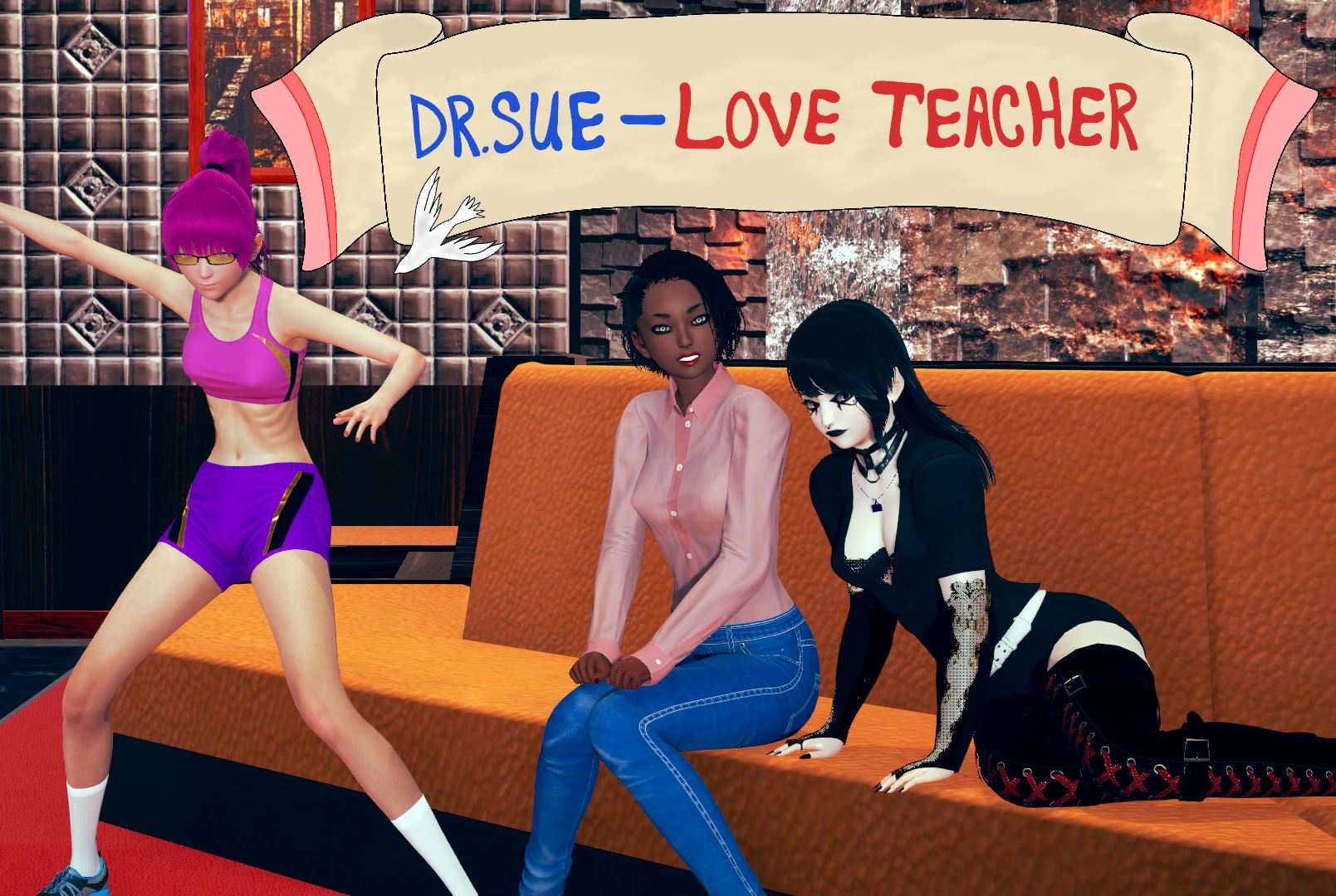 Tichar Sexy Daunlod - Dr. Sue Love Teacher Ren'Py Porn Sex Game v.1.0 Download for Windows, Linux