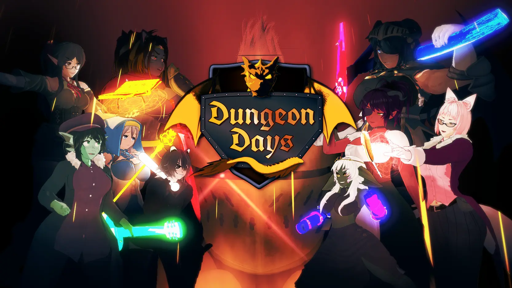 Dungeon Days porn xxx game download cover