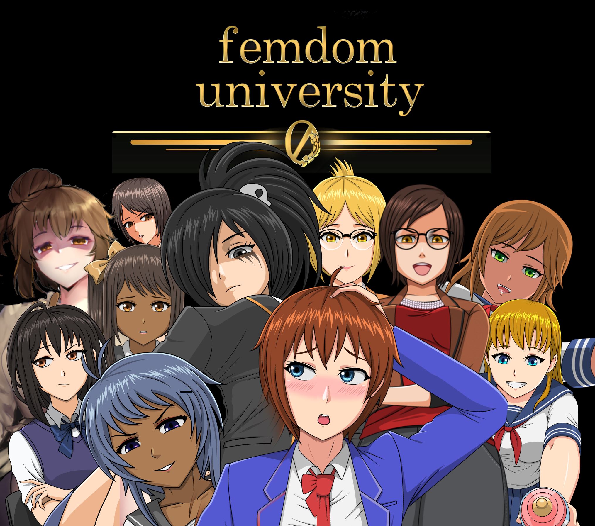 Femdom University Zero porn xxx game download cover