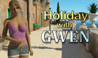 Holiday with Gwen porn xxx game download cover