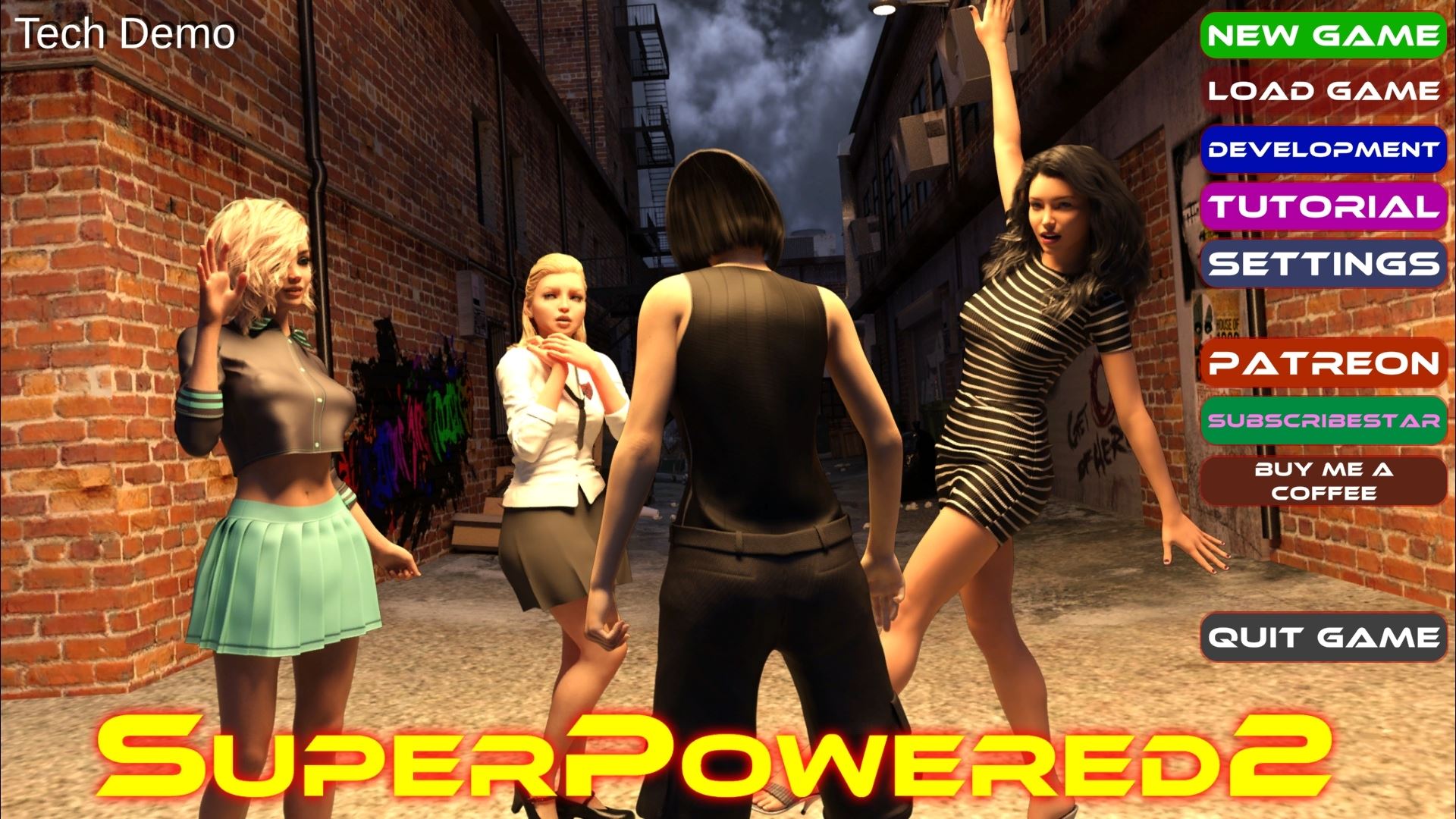 SuperPowered 2 porn xxx game download cover