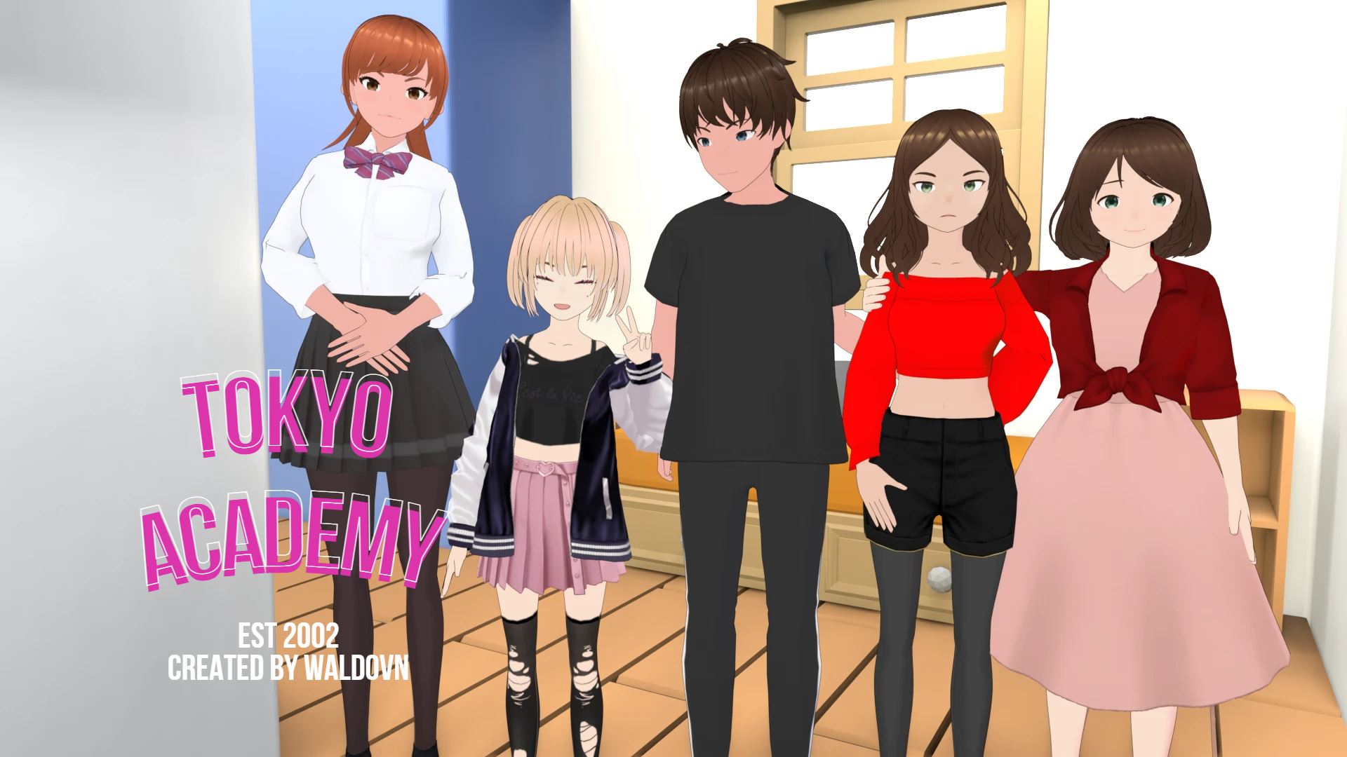 Tokyo Academy Ren'Py Porn Sex Game v.0.5 Download for Windows, MacOS, Linux