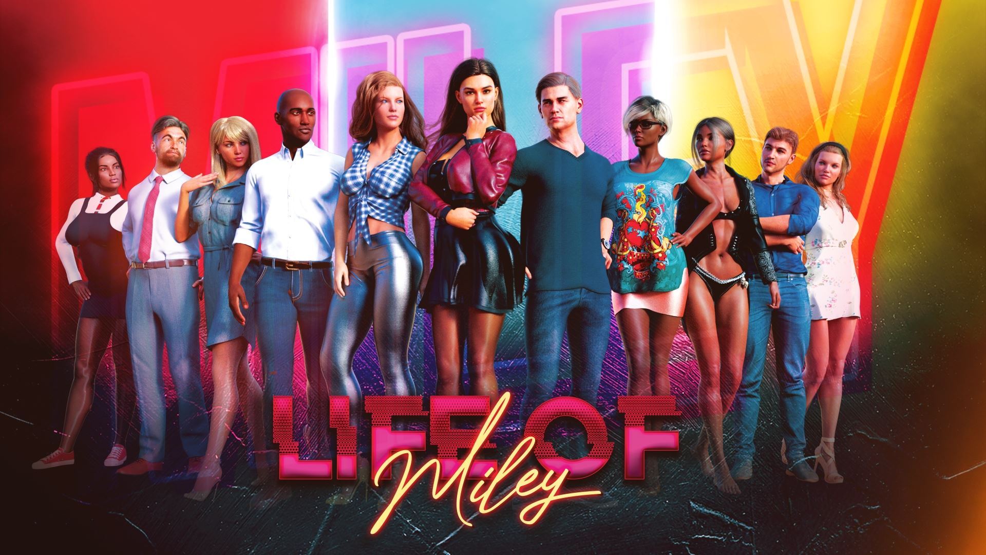 Life of Miley porn xxx game download cover