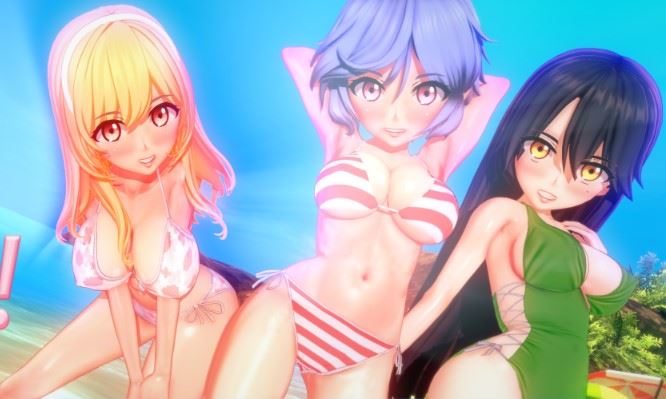 Sweet Summer Harem! porn xxx game download cover