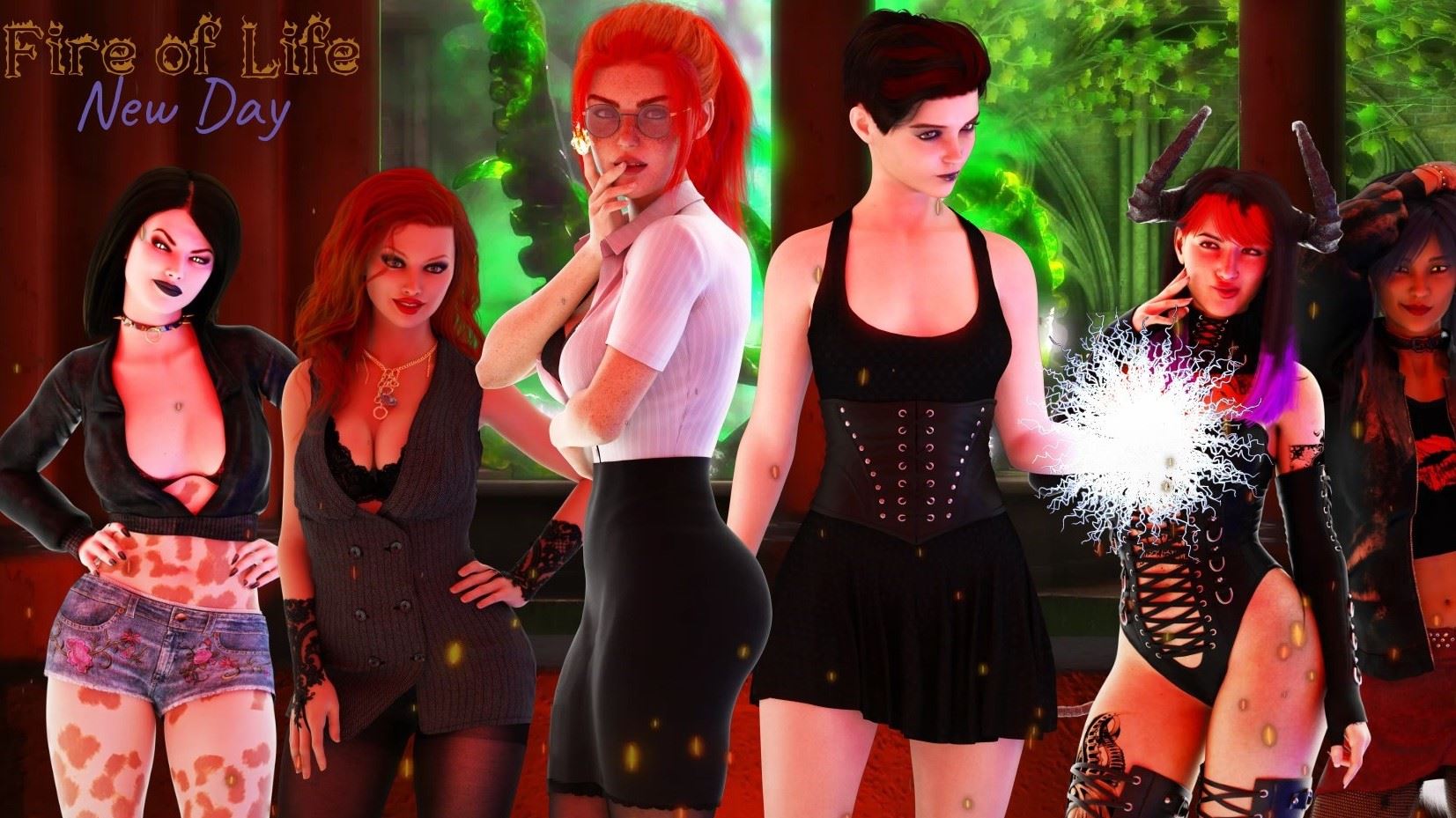 Fire of Life: New Day porn xxx game download cover