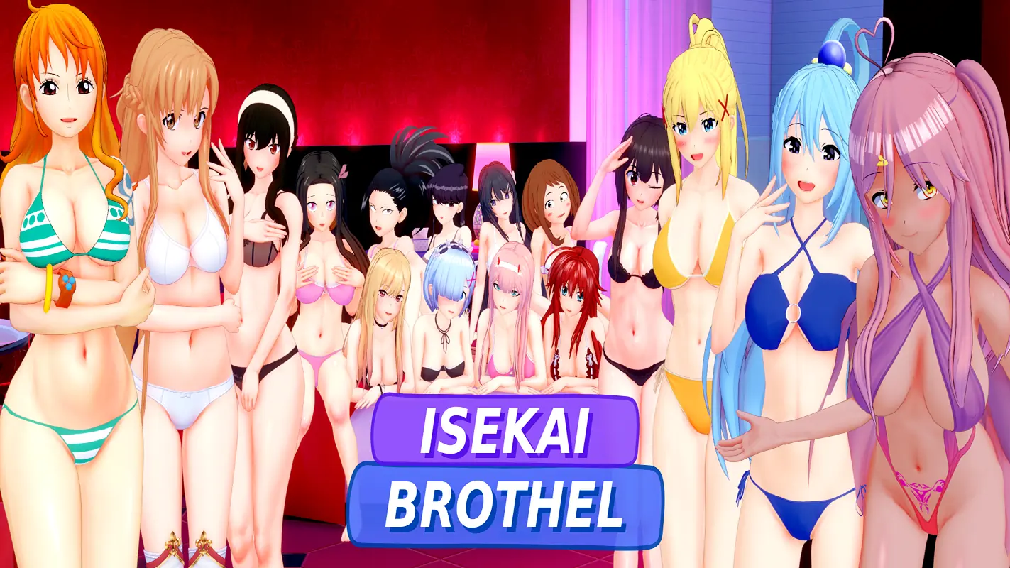 Isekai Brothel porn xxx game download cover