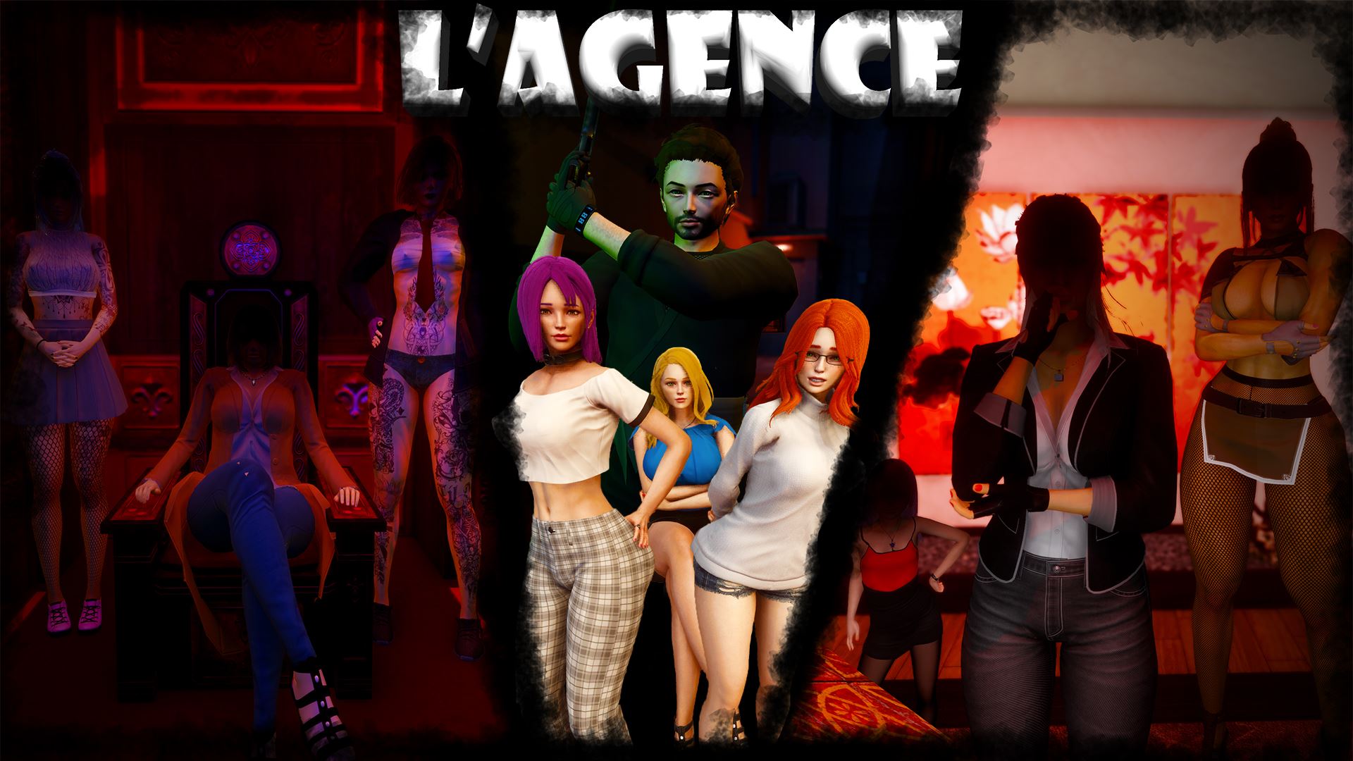 L’Agence porn xxx game download cover