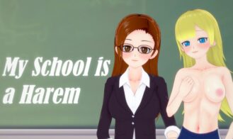 My School is a Harem porn xxx game download cover