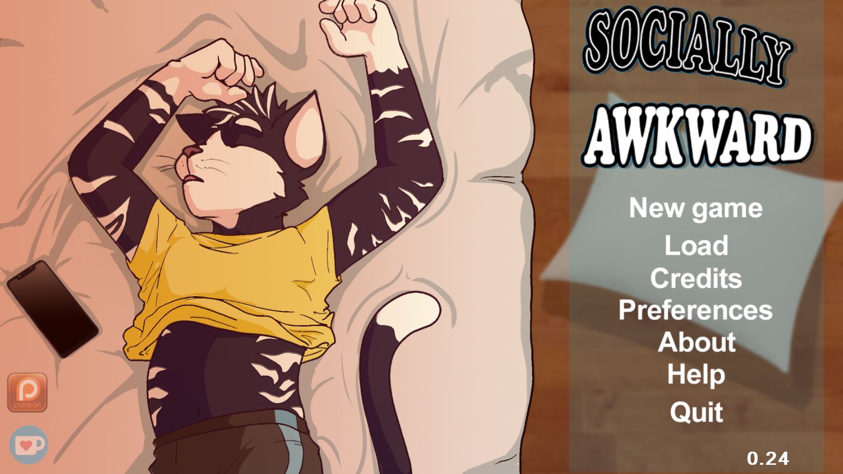 Socially Awkward porn xxx game download cover