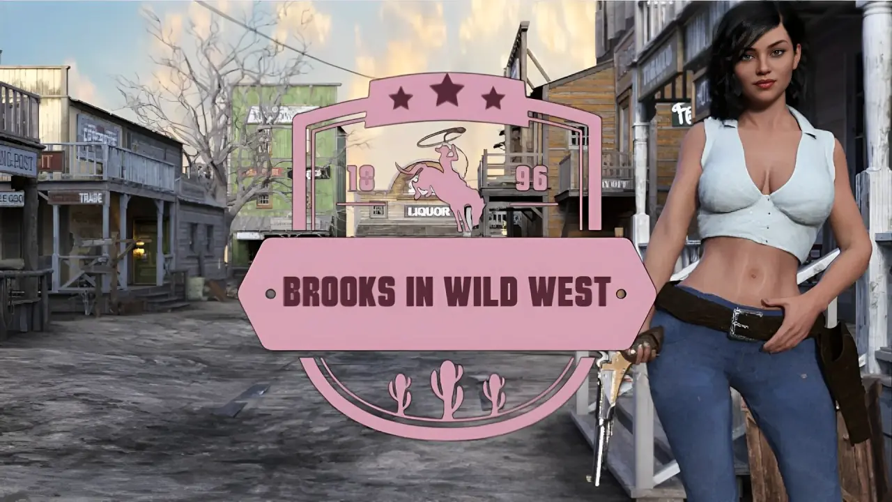 Brooks in Wild West porn xxx game download cover