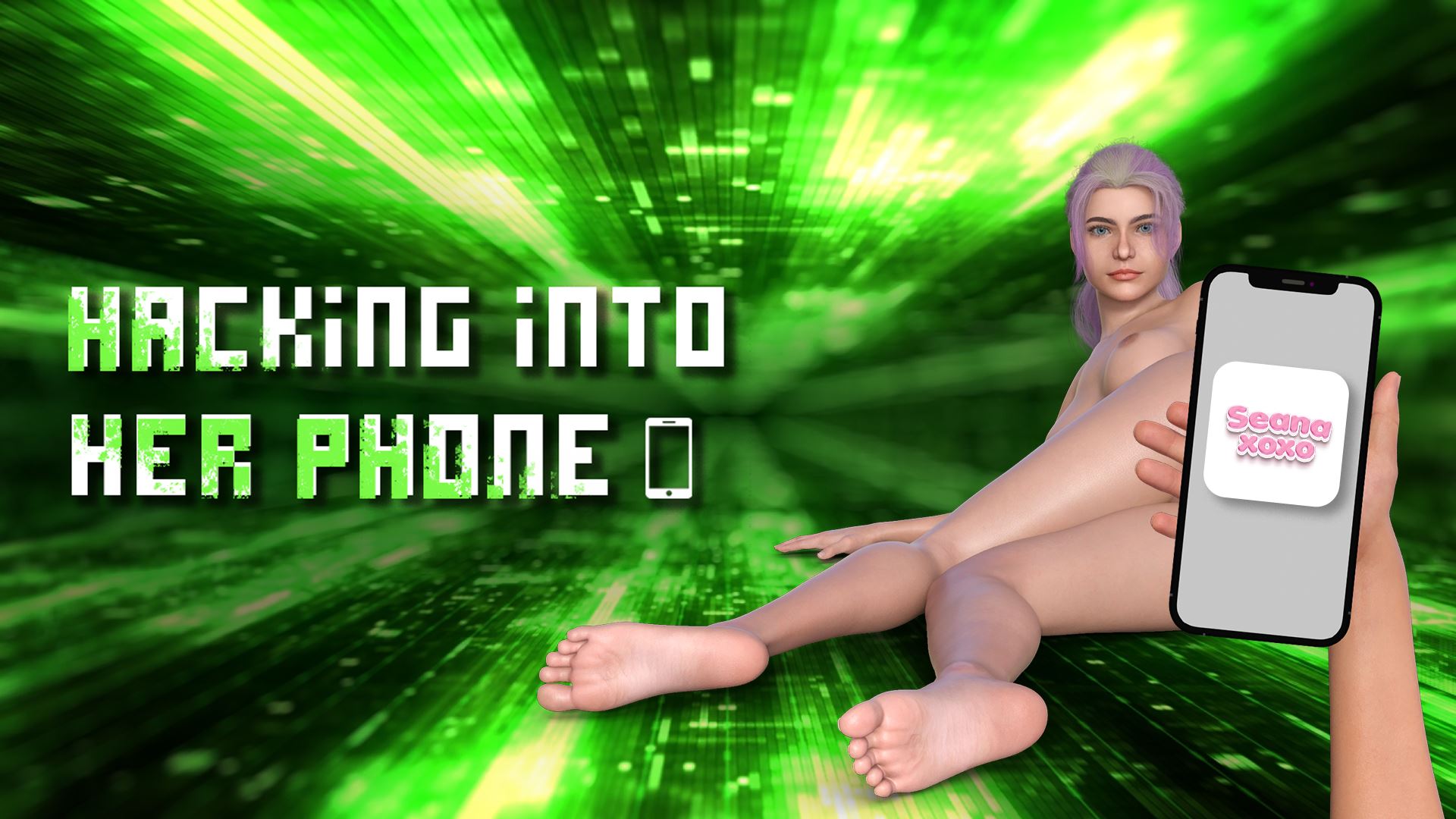 Hacking Into Her Phone porn xxx game download cover