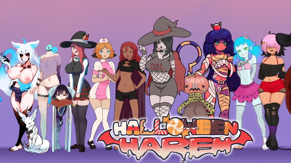 Halloween Harem porn xxx game download cover