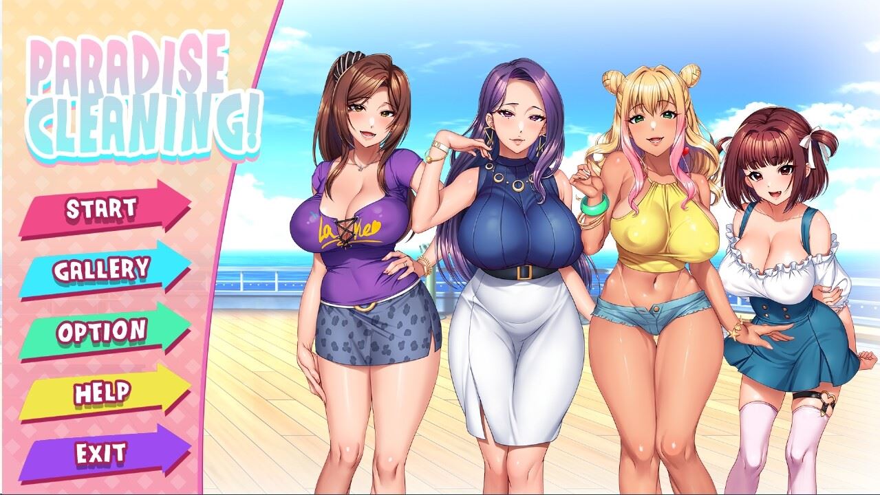 Paradise Cleaning: Sex-Loving Family porn xxx game download cover