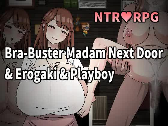 Bra-Buster Madam Next Door & Erogaki & Playboy porn xxx game download cover