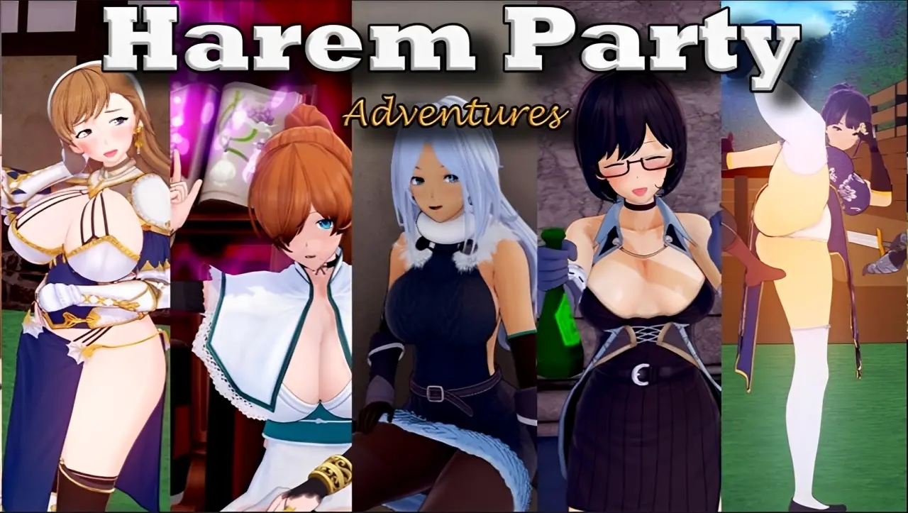 Harem Party Adventures porn xxx game download cover