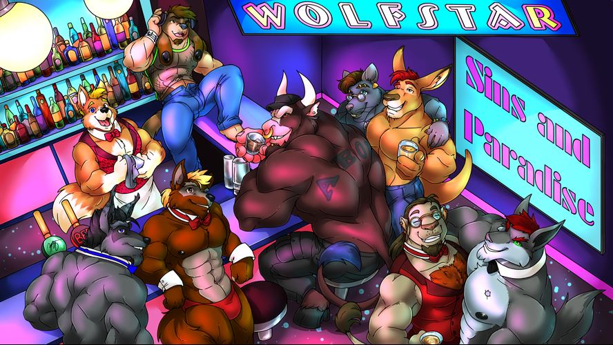 Wolfstar Sins and Paradise porn xxx game download cover