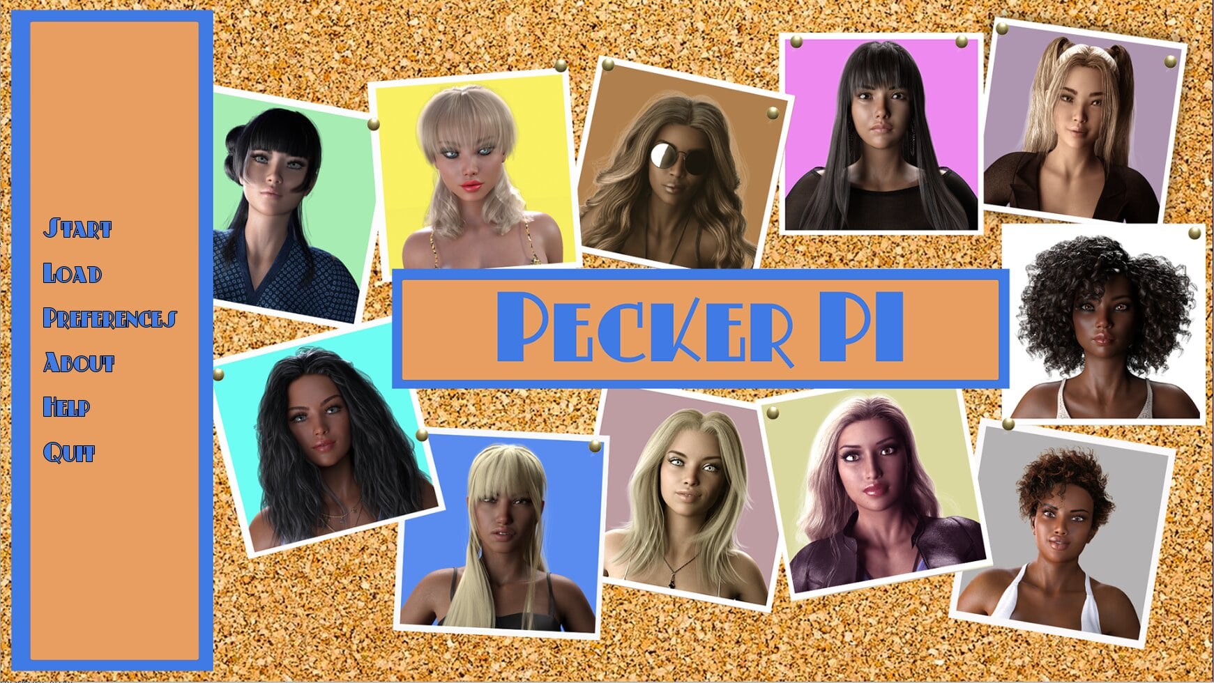Pecker PI porn xxx game download cover