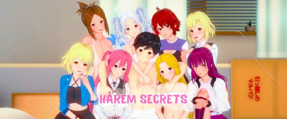 Harem Secrets porn xxx game download cover