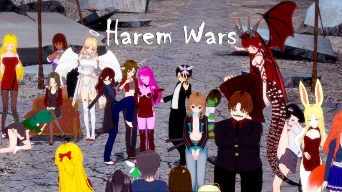 Harem Wars porn xxx game download cover